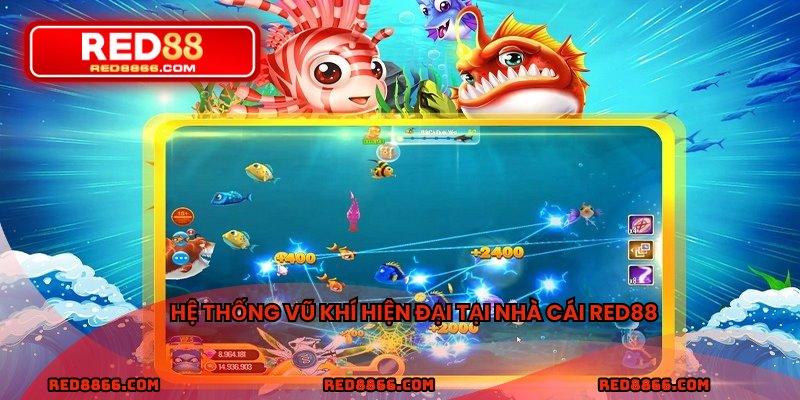 Hệ thống vũ khí hiện đại tại nhà cái RED88